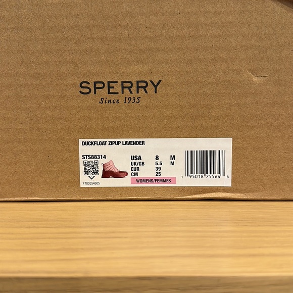 Sperry Women’s Duck Float Zip Up Boot (Sz 8) NEW IN BOX/NEVER WORN - Picture 10 of 10